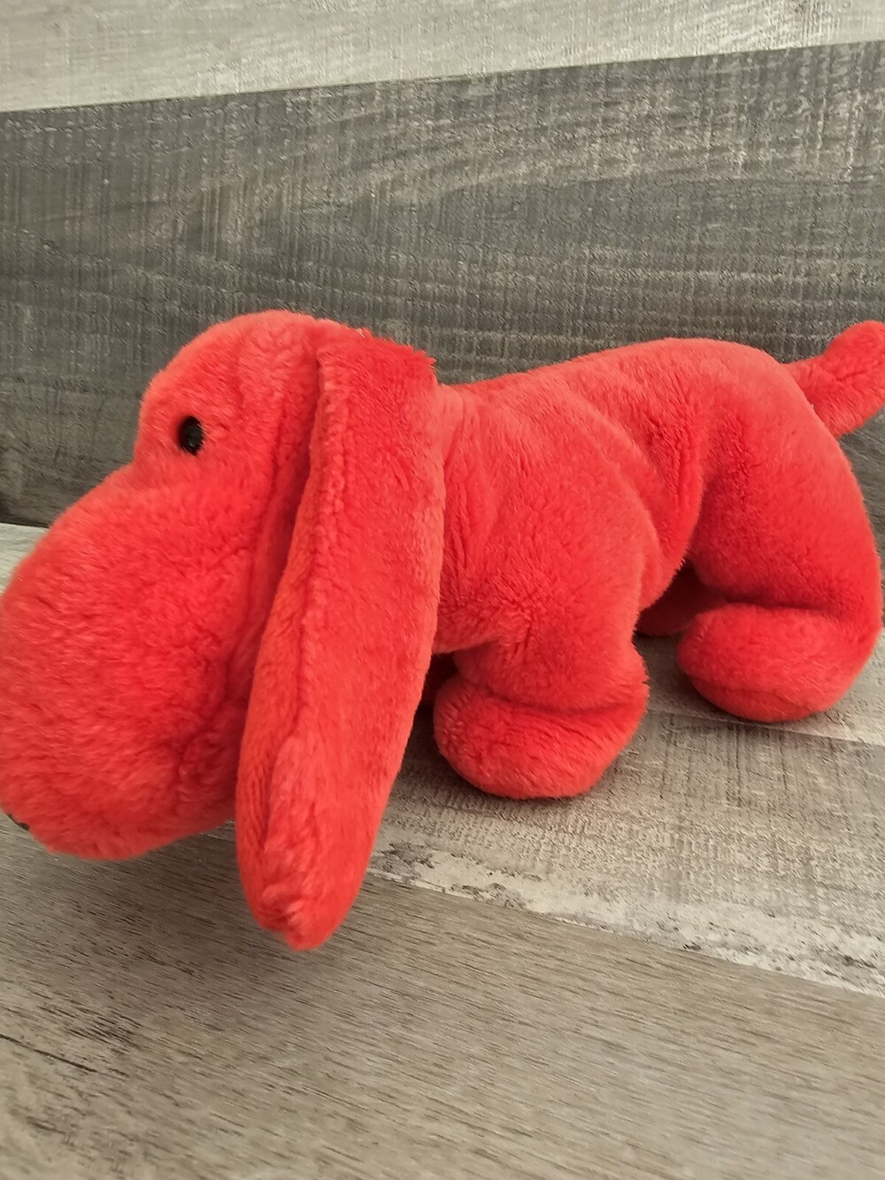 Ty Beanie Buddies Rover Red Dachshund Dog 1998 Plush Stuffed Animal 12"